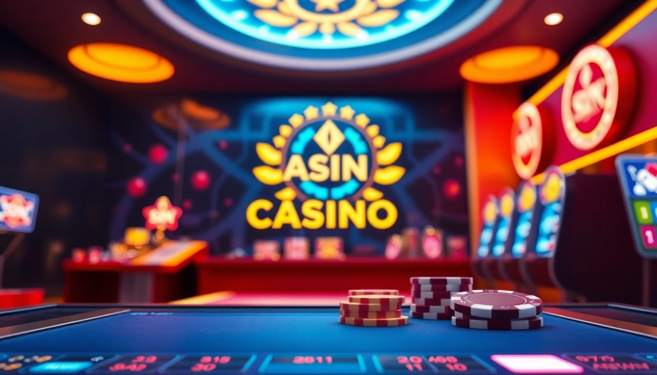 Découvrez un casino en ligne fiable avec une interface de jeu dynamique et des éléments de design captivants.