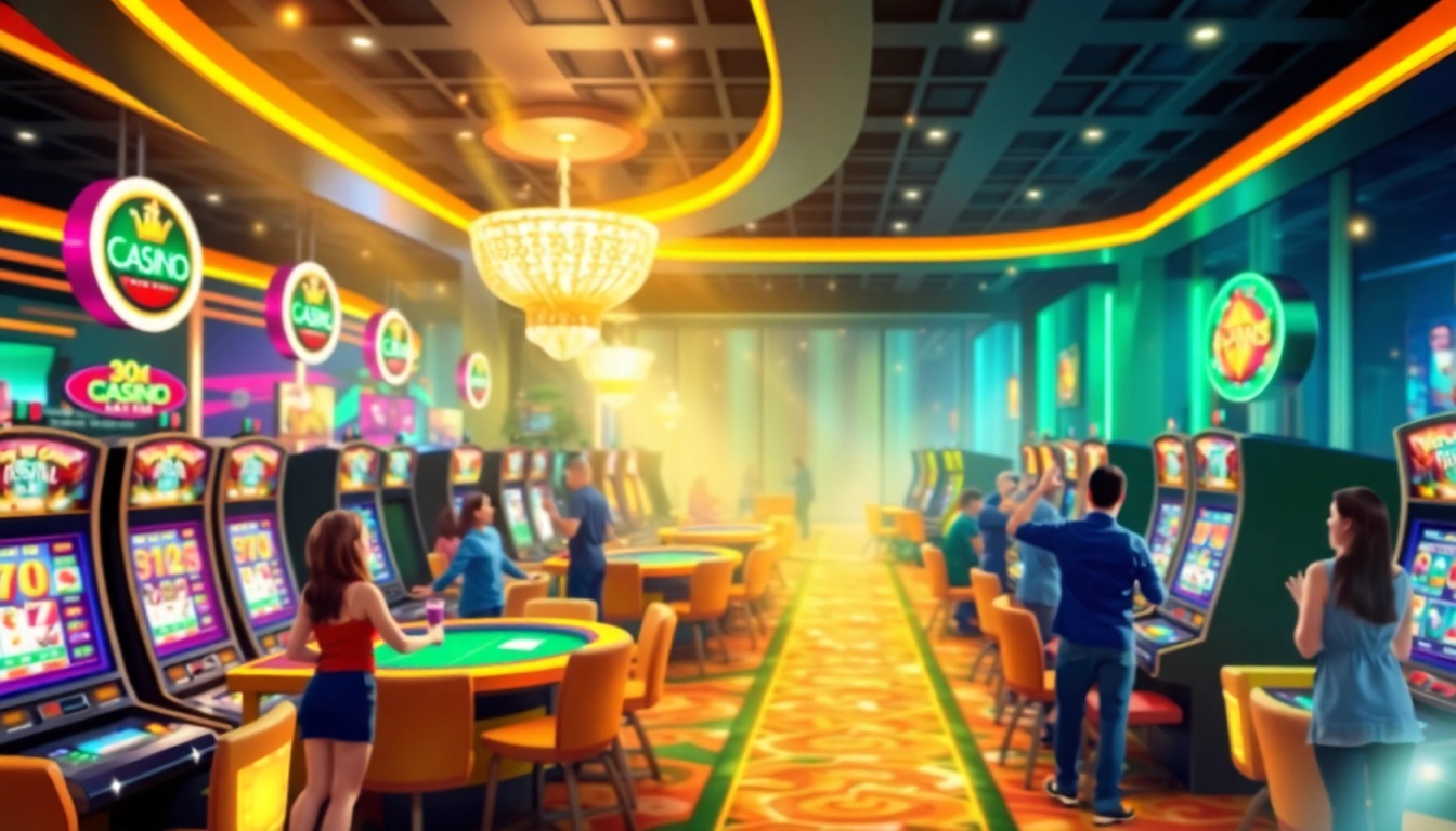 Profitez d'une expérience de casino en ligne fiable avec des machines, des jeux et une ambiance animée.